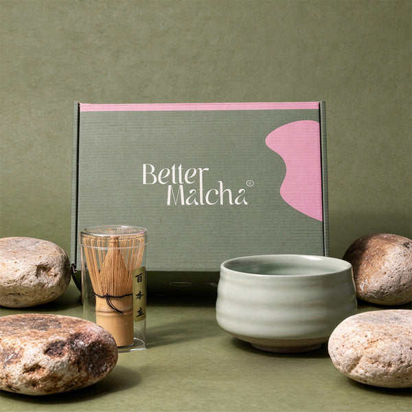Zestaw Matcha Premium | 50g + Pełna Ceramika